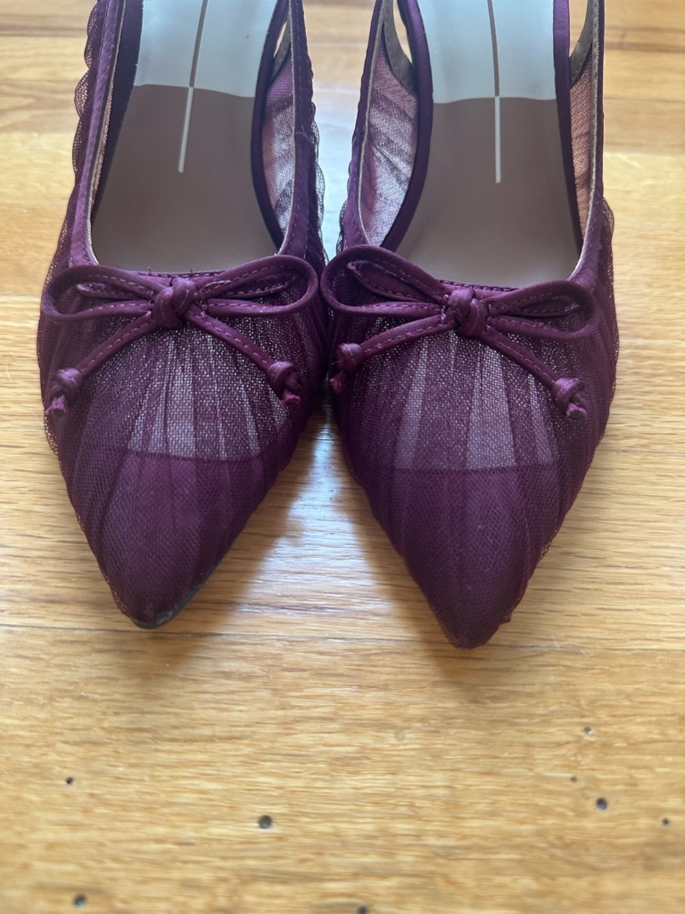 Dolce Vita Yela Slingback Pump in Cranberry - Picture 6 of 6